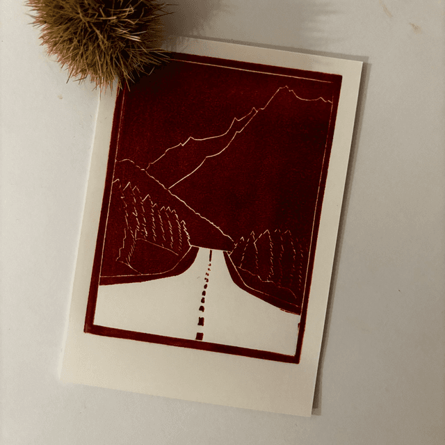 Polaroid #27 - Road